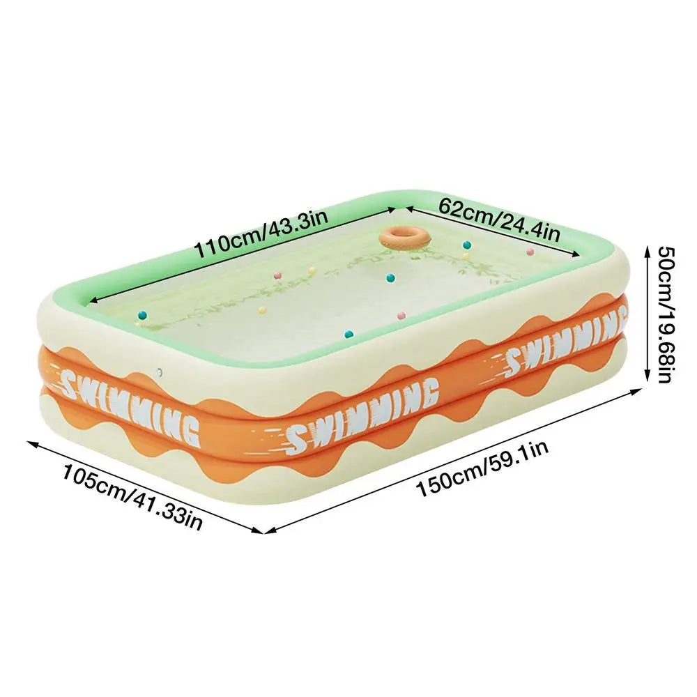 Wear Resistant Baby Pool Perfect for Water Play
