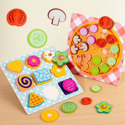 Infant/Toddler Educational Wooden Puzzles