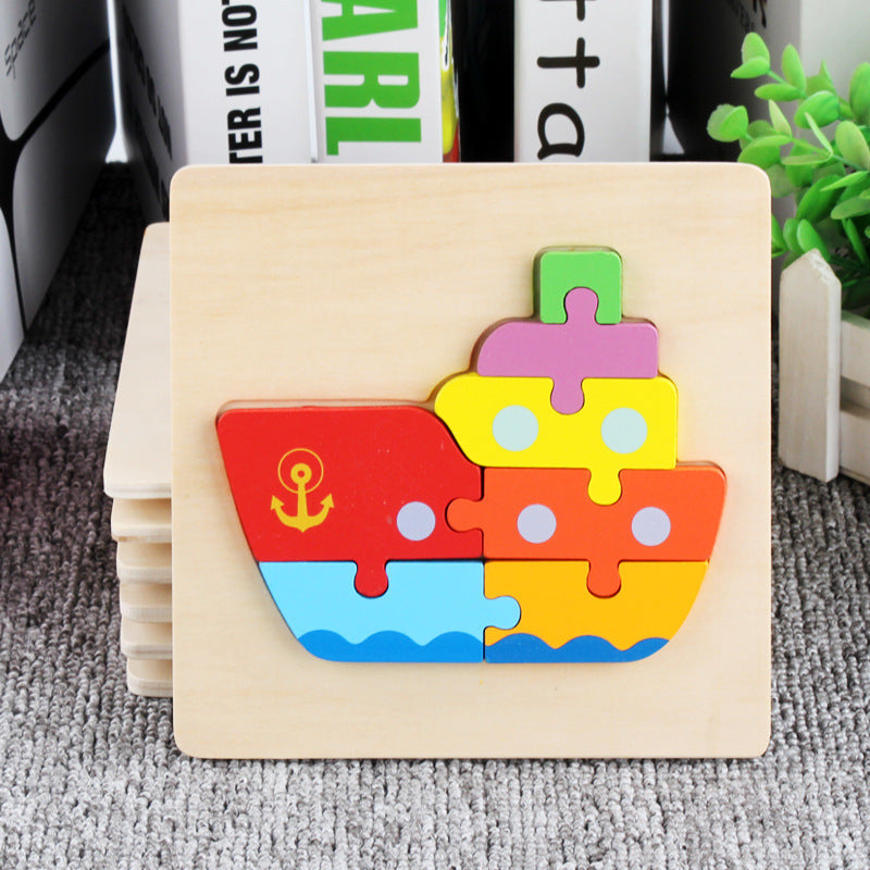 Toddler Educational Wooden Puzzles