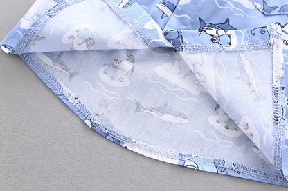 infant Boy's Summer Suit short sleeve Shirt
