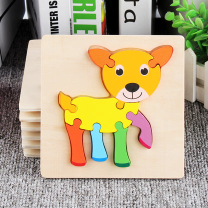 Toddler Educational Wooden Puzzles
