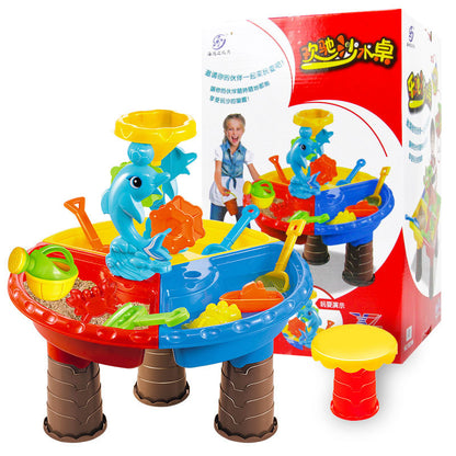 Children's Large Beach Play Sand Table Set