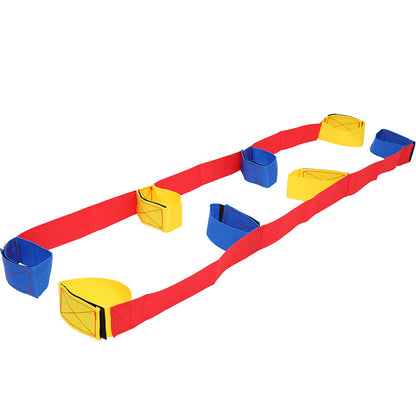 4 People Giant Footsteps Teamwork Outdoor Sports/Game Training Equipment For Kids/Adults