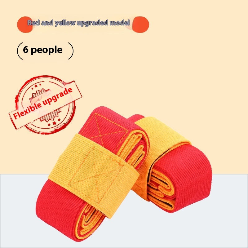 4 People Giant Footsteps Teamwork Outdoor Sports/Game Training Equipment For Kids/Adults