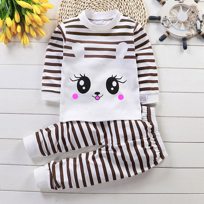 Children's pure cotton based infant pajamas