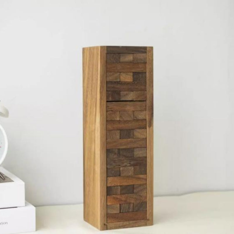 Wooden Building Blocks - Family & Board Games, Competitive Puzzle
