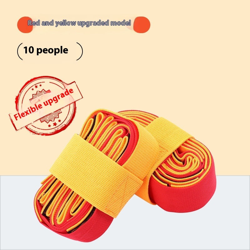 4 People Giant Footsteps Teamwork Outdoor Sports/Game Training Equipment For Kids/Adults