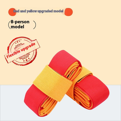 4 People Giant Footsteps Teamwork Outdoor Sports/Game Training Equipment For Kids/Adults