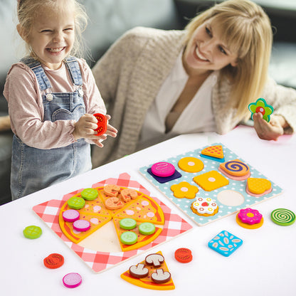 Infant/Toddler Educational Wooden Puzzles