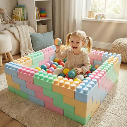 64 PCS Building Blocks Set For Toddlers 18+ Months, BPA-Free
