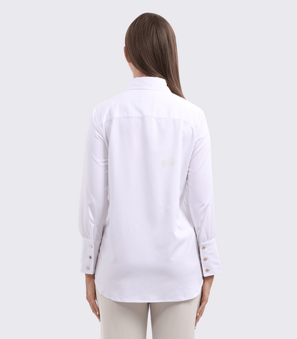 Classic Button Down Maternity Shirt