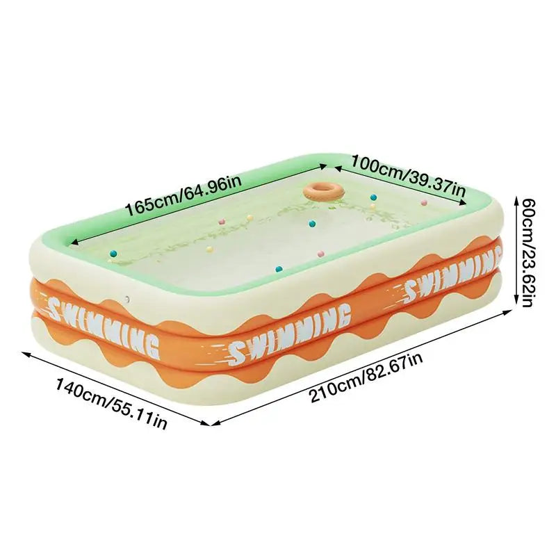 Wear Resistant Baby Pool  Perfect for Water Play
