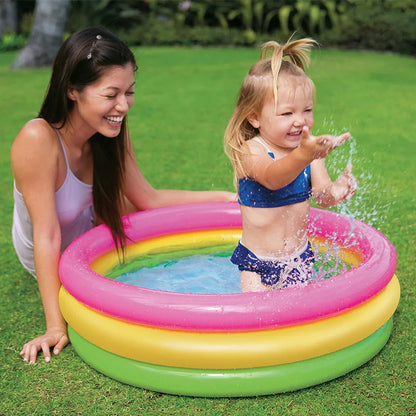 Safe and Secure Baby Pool for Outdoor Play