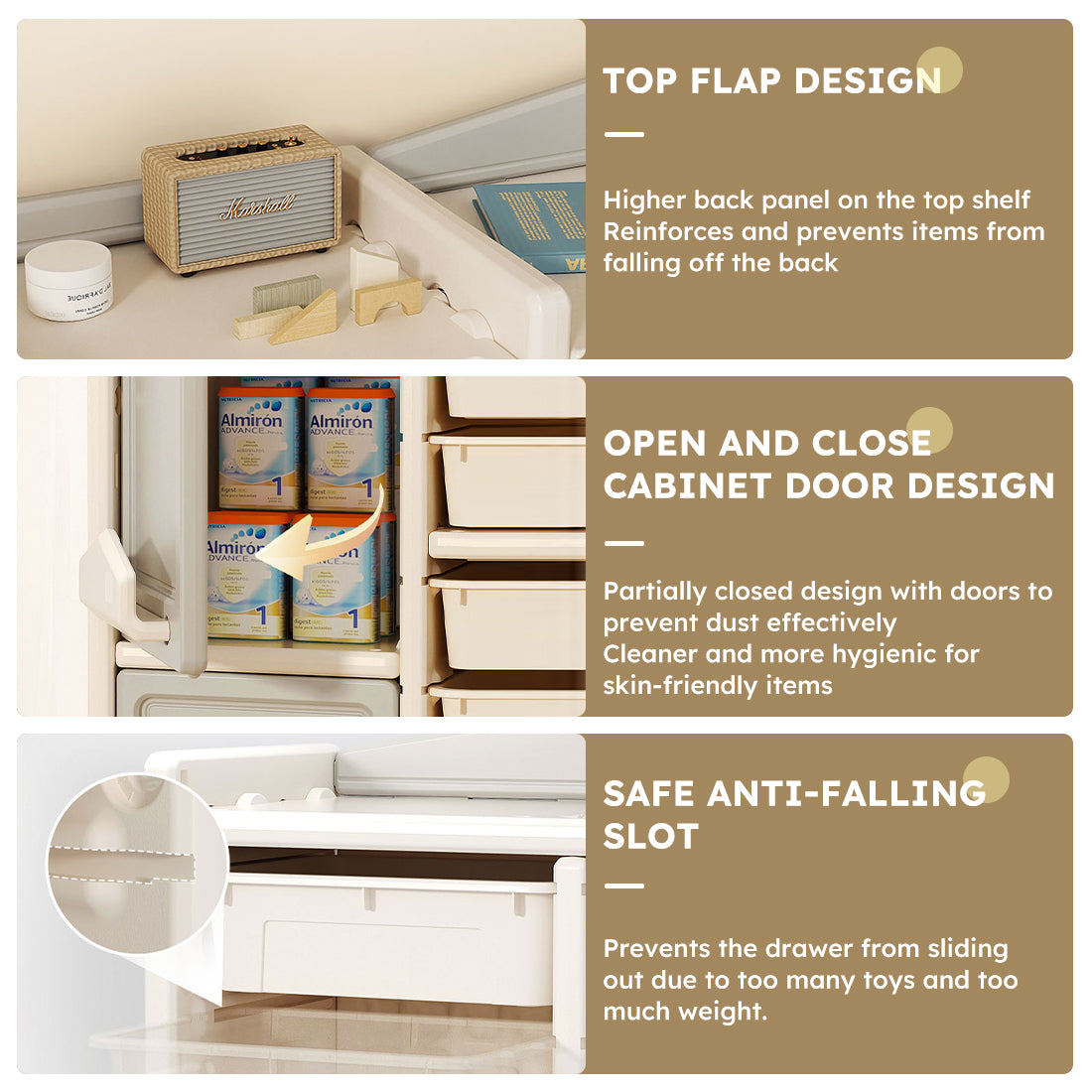 Children's Toy Storage Cabinet