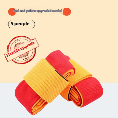 4 People Giant Footsteps Teamwork Outdoor Sports/Game Training Equipment For Kids/Adults