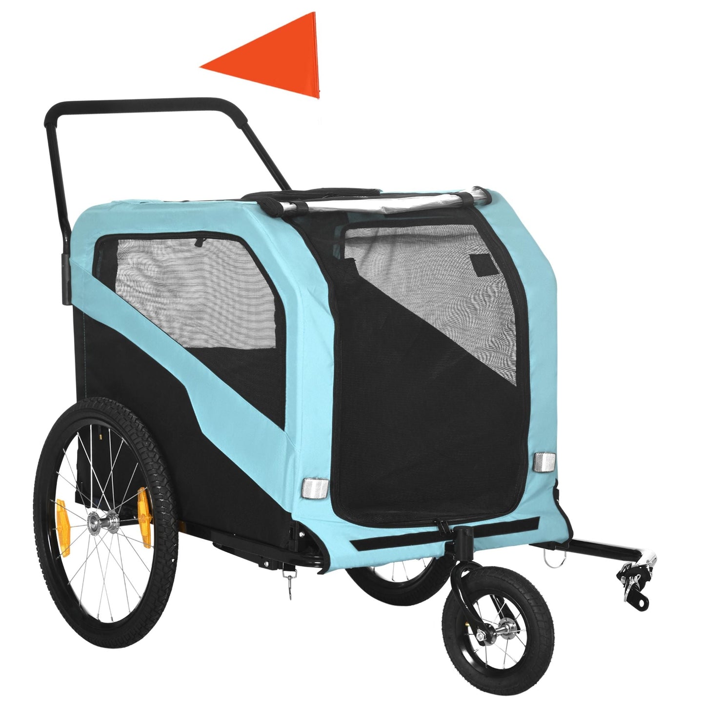 Quick-Release Wheels, 2-in-1 Support Stroller