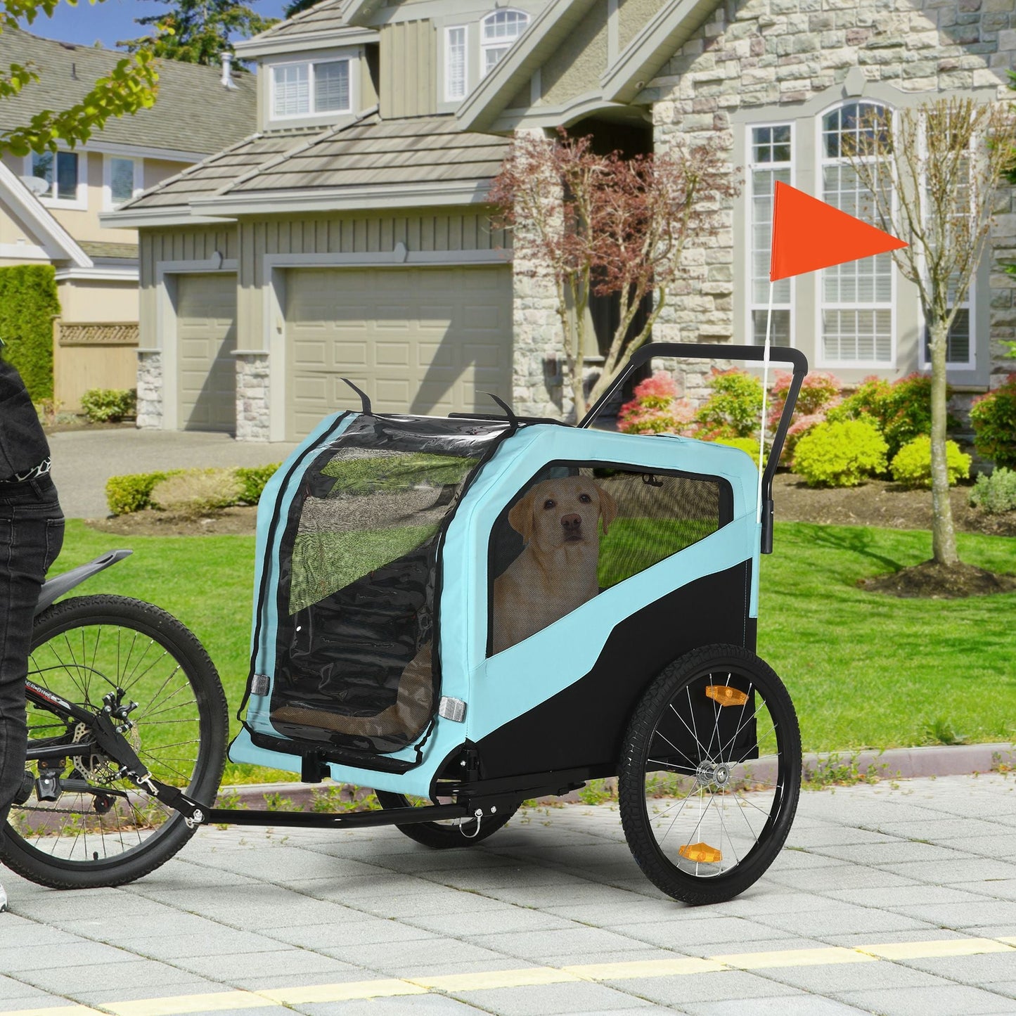 Quick-Release Wheels, 2-in-1 Support Stroller