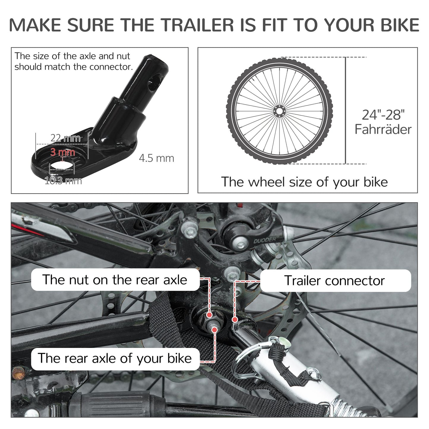 Quick-Release Wheels, 2-in-1 Support Stroller