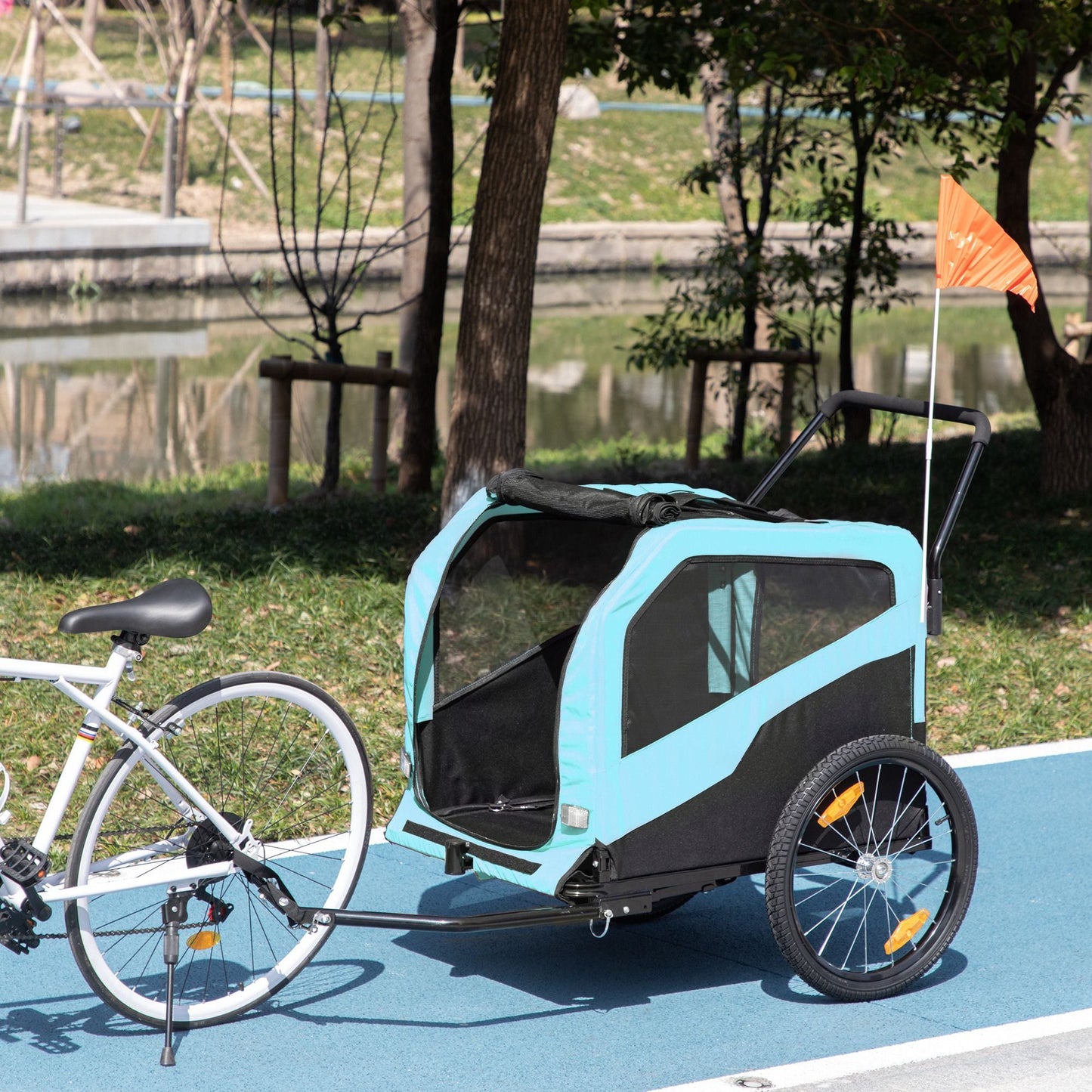 Quick-Release Wheels, 2-in-1 Support Stroller