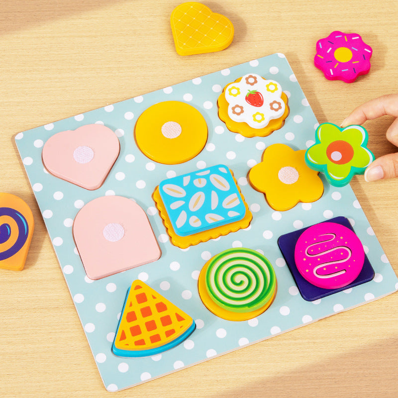 Infant/Toddler Educational Wooden Puzzles