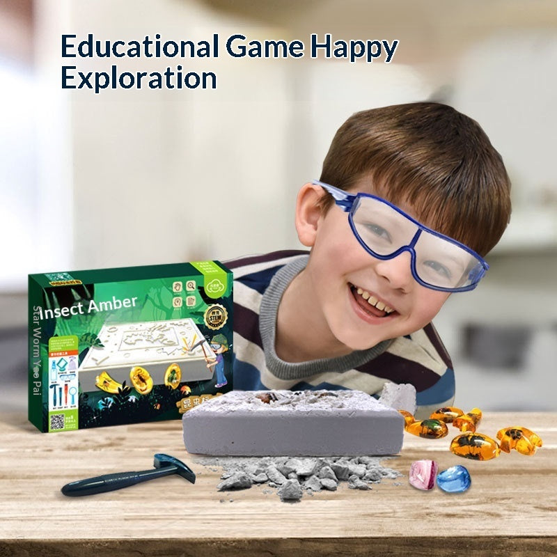 Happy Explorations!  Archaeological Dig Toy for Kids