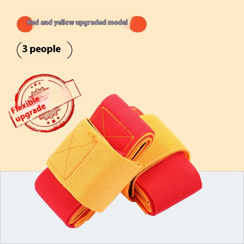 4 People Giant Footsteps Teamwork Outdoor Sports/Game Training Equipment For Kids/Adults