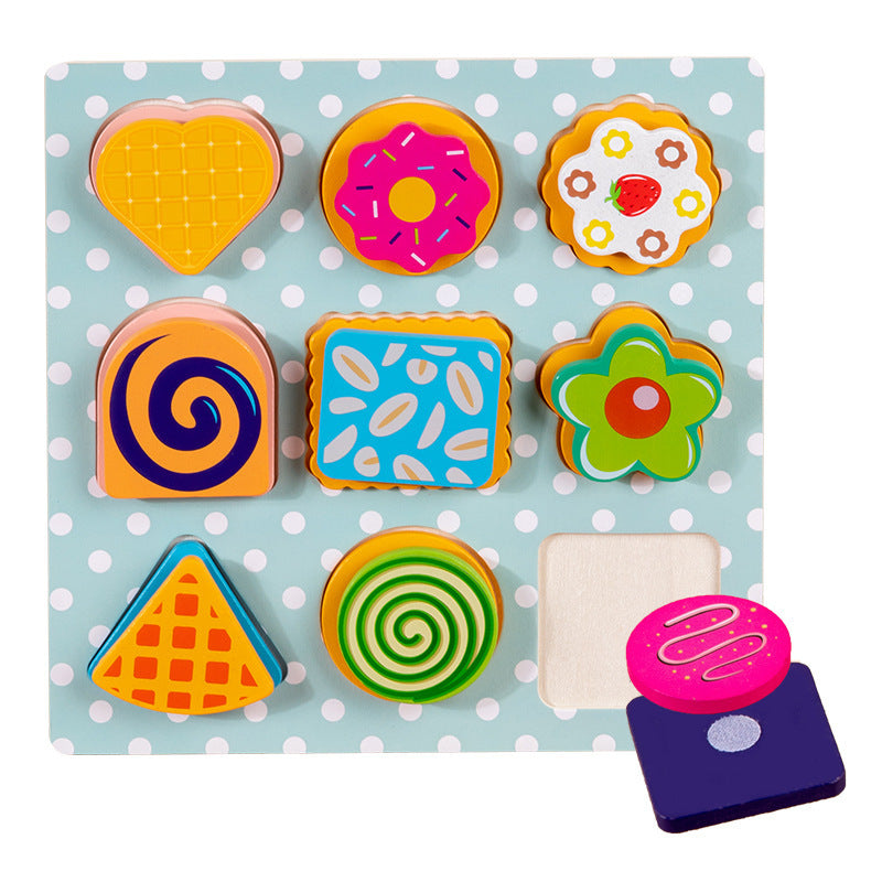 Infant/Toddler Educational Wooden Puzzles